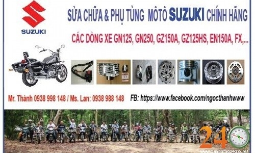 Cung Cấp Phụ Tùng Moto Suzuki
