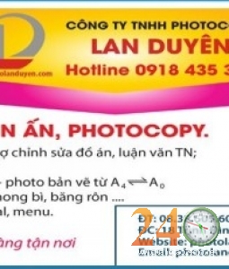 Photocopy Giá Rẻ Quận Tân Phú, Quận 11