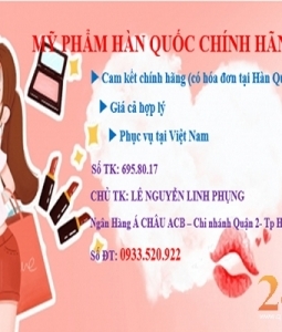 Cung Cấp Mỹ Phẩm Thực Phẩm Chức Năng Hàn Quốc Chính Hãng