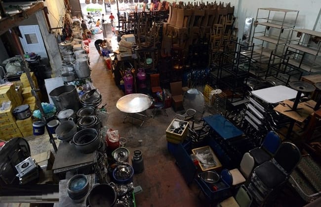 thu mua hàng thanh lý cũ