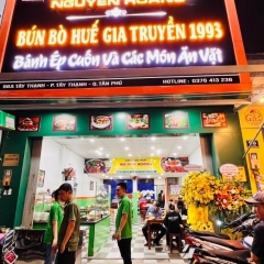Ẩm Thực Huế Nguyễn Hoàng Tây Thạnh
