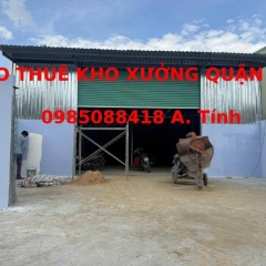 Cho Thuê Kho Xưởng Mới Xây Đường TX 25, Phường Thới An, Quận 12