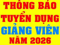 Cơ sở II Trường Đại Học Ngoại Thương Tuyển Viên Chức Năm 2026